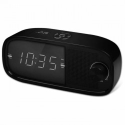 Radio alarm clock with LED display and 0.9" digits.