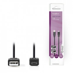 NEDIS CCGB60500BK20 USB 2.0 Cable A Male - Micro B Male 2.0 m Black